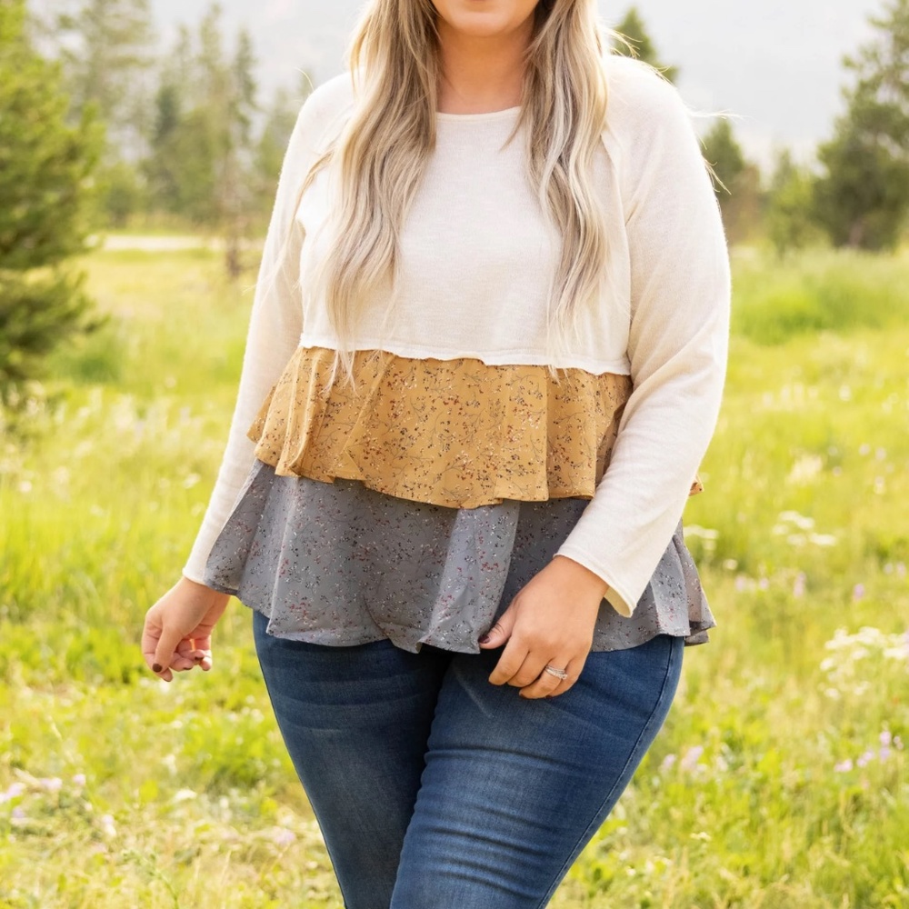 On the right side top plus size